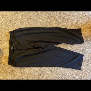 Torrid drawstring trouser stretch challis black